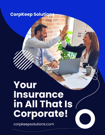 Free Corporate Insurance Flyer Template to Edit Online