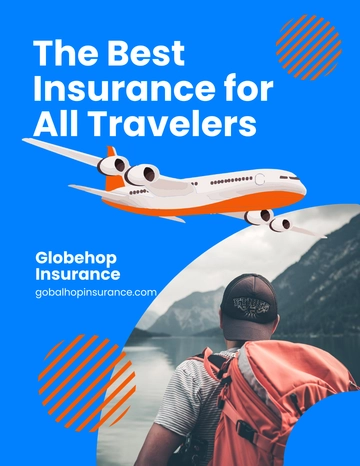 Free Travel Insurance Flyer Template to Edit Online