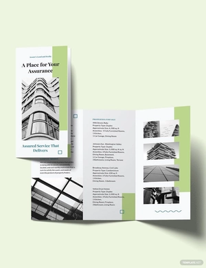 Realtor Personal Branding Tri-fold Brochure Template