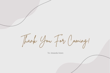 Free Church Attendance Cards Template to Edit Online