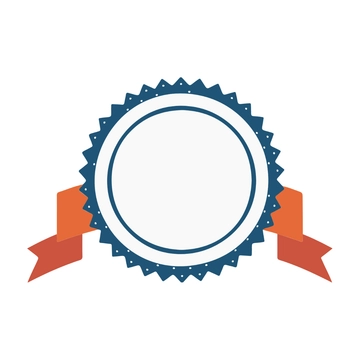 Free Circle Ribbon clipart Template to Edit Online