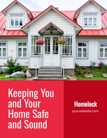 Free Home Insurance Flyer Template to Edit Online
