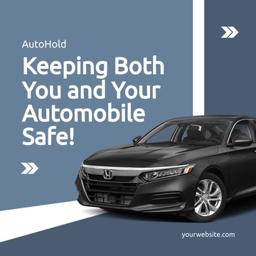 Free Auto Insurance Linkedin Post Template to Edit Online