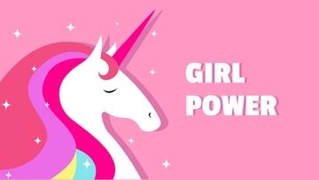 Free Girly Unicorn Wallpaper Template to Edit Online