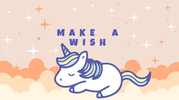 Free Unicorn Desktop Wallpaper Template to Edit Online