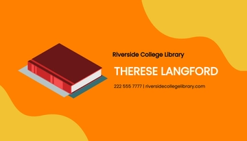Free Library Borrowing Card Template to Edit Online