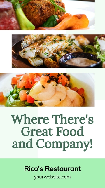 Free Restaurant Instagram Story Ad Template to Edit Online