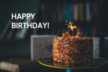 Free Digital Birthday Card Template to Edit Online