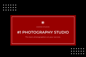 Free Simple Photography Card Template to Edit Online