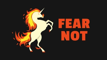 Free Scary Unicorn Wallpaper Template to Edit Online