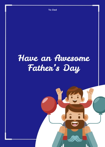 Free Name Pop Up Card Template to Edit Online
