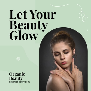 Free Cosmetics Instagram Feed Ad Template to Edit Online