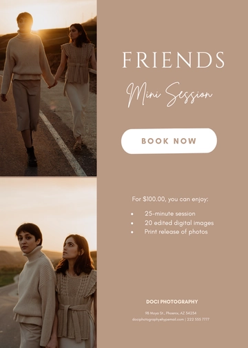 Free Mini Session Template to Edit Online