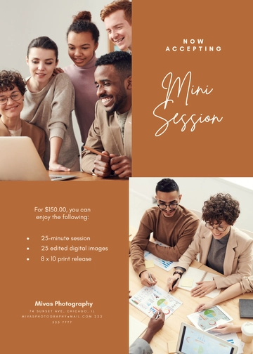 Free Mini Session Marketing Template to Edit Online