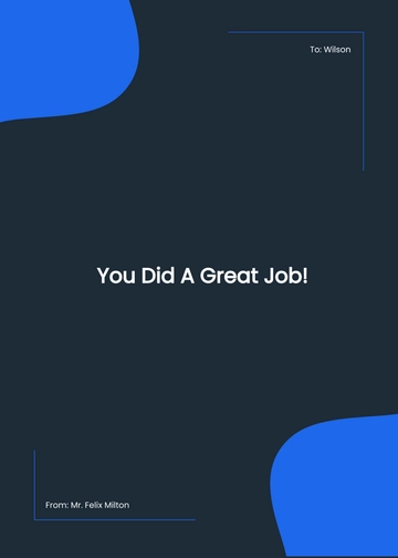 Free Employee Comment Card Template to Edit Online