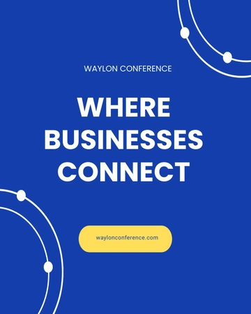 Free Conference Instagram Carousel Ad Template to Edit Online