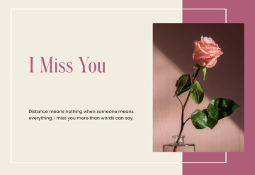 Free Simple Miss You Card Template to Edit Online Free Simple Miss You Card Template to Edit Online