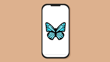 Free Butterfly Emoji Background Template to Edit Online