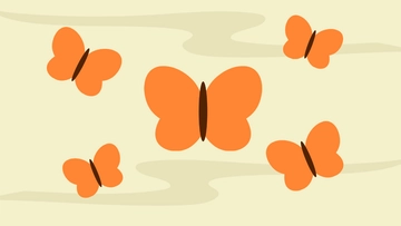 Free Simple Butterfly Background Template to Edit Online