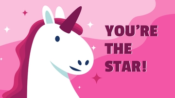 Free Simple Unicorn Wallpaper Template to Edit Online Free Simple Unicorn Wallpaper Template to Edit Online