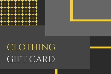 Free Half Fold Gift Card Template to Edit Online