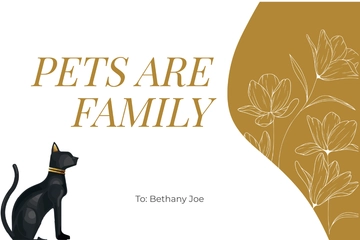 Free Personalised Loss of Pet Card Template to Edit Online Free Personalised Loss of Pet Card Template to Edit Online