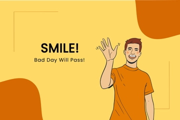 Free Bad Day Cheer Up Card Template to Edit Online