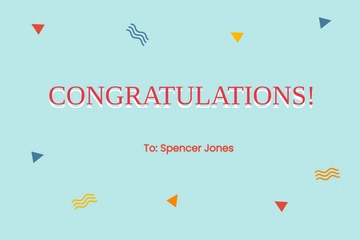 Free Happy Anytime Congratulations Card Template to Edit Online