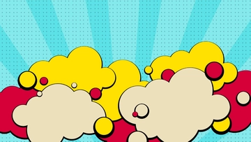 Free Cartoon Cloud Background Template to Edit Online