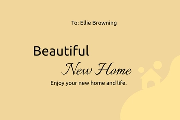 Free Printable New Home Card Template to Edit Online Free Printable New Home Card Template to Edit Online