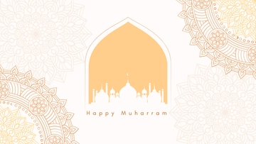 Free Happy Muharram Background Template to Edit Online