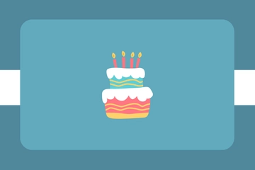 Free Belated Birthday Card Template to Edit Online