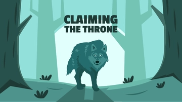 Free Majestic Wolf Wallpaper Template to Edit Online