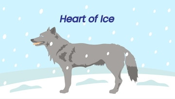 Free Snow Wolf Wallpaper Template to Edit Online