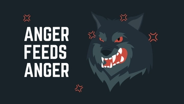 Free Angry Wolf Wallpaper Template to Edit Online