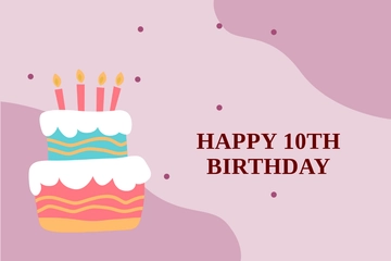Free Happy Birthday Card For Kid Template to Edit Online