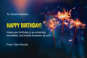 Free Birthday Wishes Card For Boy Template to Edit Online