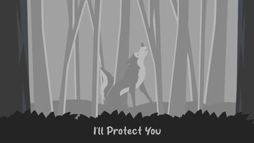 Free Gray Wolf Wallpaper Template to Edit Online