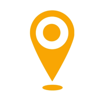 Free Orange Location Clipart Template to Edit Online