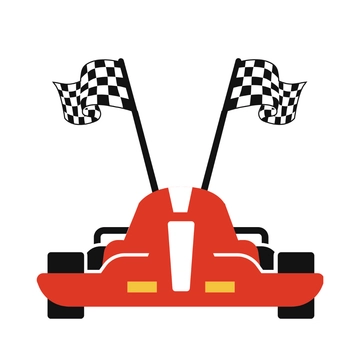 Free Vehicle Racing Flag clipart Template to Edit Online