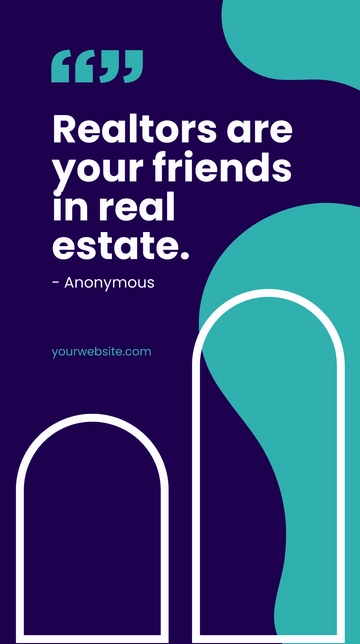 Free Realtor Quote Instagram Story Template to Edit Online