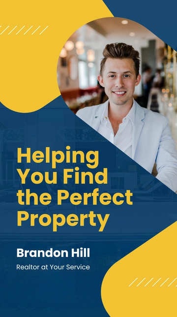 Free Modern Realtor Whatsapp Post Template to Edit Online