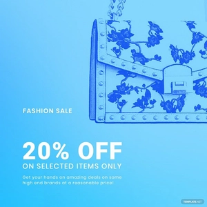 Fashion Sale Promotion Instagram Post Template