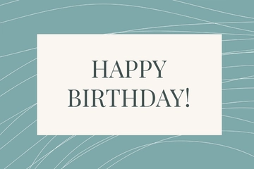 Free Personilised Birthday Card For Brother Template to Edit Online