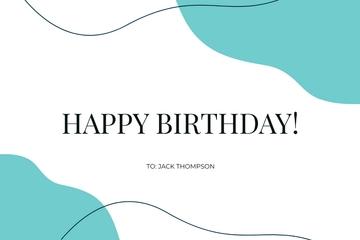 Free Printable Birthday Card For Brother Template to Edit Online