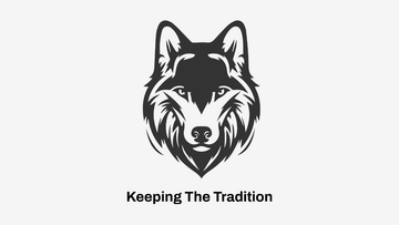 Free Tribal Wolf Wallpaper Template to Edit Online