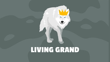 Free King Wolf Wallpaper Template to Edit Online