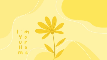 Free Cool Yellow Wallpaper Template to Edit Online