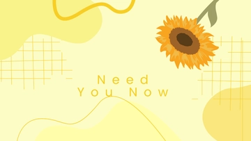 Free Yellow Desktop Wallpaper Template to Edit Online