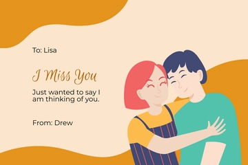 Free Just Because Photo Card Template to Edit Online